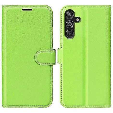 Handyhülle mit Kartenhalter für Galaxy M55 5G / C55 5G / F55 5G, Hülle aus Leder mit Litschi-Textur, robuste Schutzhülle, stilvolle und praktische Klapptasche, kompatibel mit den Samsung-Modellen M55, (1/5)