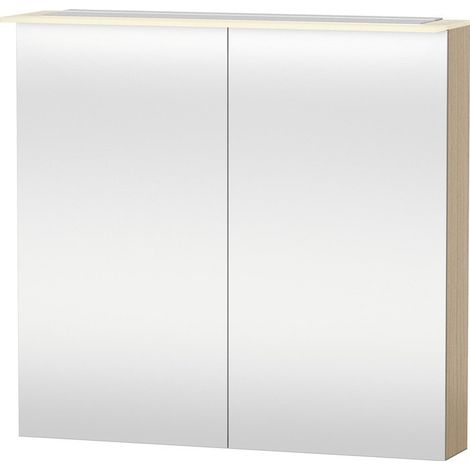 Armoire miroir Duravit X-LARGE 138x800x760mm chêne méditerranéen
