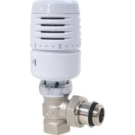 Tête thermostatique VT 0,38 + Corps thermostatique équerre Femelle 3/8" (12/17) - Somatherm (1/3)