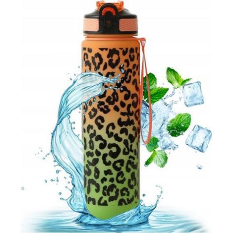 Bouteille D'eau - 1 L - Résistant Et Réutilisable - Pour Activités Intérieures Et Extérieures - 1 Pièce