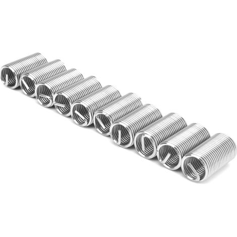 Lot de 10 inserts filetés mâles et femelles réducteurs pour écrous, outil de réparation, fixation en acier inoxydable M16x23D (1/5)