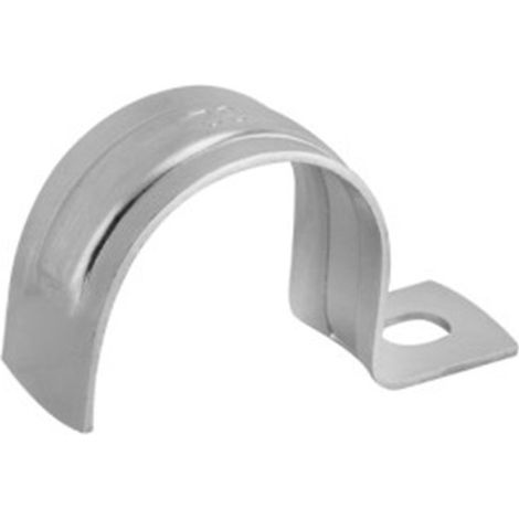 Grapa Puente 1 Patilla GRAPA 12mm Zincada Para Tubos Pack 100 Uds