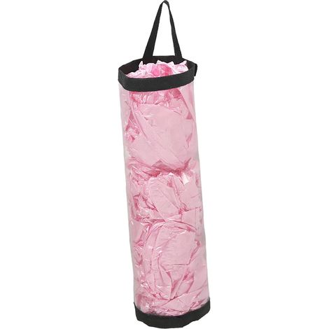 Hängender Plastiktüten-Organizer – Polyester – Große Aufbewahrungs- und Spendergröße für Küche und Haushalt (1/5)