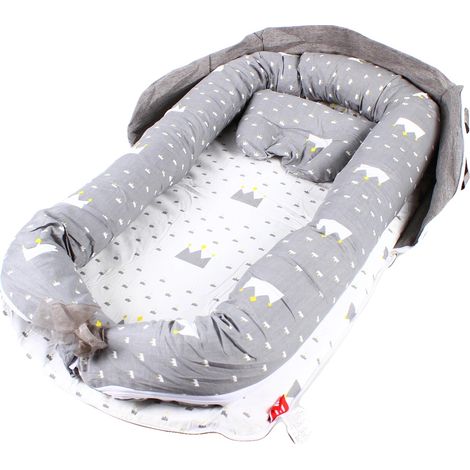 Tapis pour bébé, coussin confortable, housse amovible et lavable (1/2)