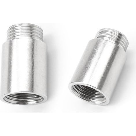 2 Pièces Rallonge de Robinet, 1/2 Pouces, Acier Inoxydable, Extension 30mm, Pour Cuisine et Douche (1/5)