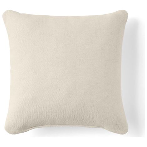 Crocus - coussin - en tissu - 35x35 cm - beige (1/4)