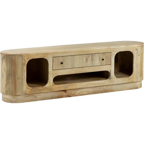 Meuble TV en bois de manguier Amara (1/5)
