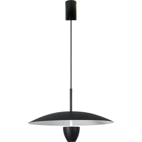 Lampada a sospensione UFO M nera Ø39 LED CCT 8W Light Prestige (1/5)