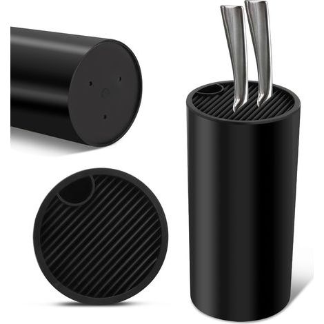 Blocs à Couteaux Vides Univesel, Suppot à Couteaux De Cuisine, ond angement Couteaux de Cuisine, Pote Couteaux Ustensiles, Suppot de Ustensiles De Cuisine, pou Gain Place Couteaux