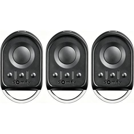 Télécommande KEYGO RTS 4 canaux – Émetteur mural pour motorisations – Compatible avec Somfy RTS – Alimentation CR2430(3 Pièces) (1/5)