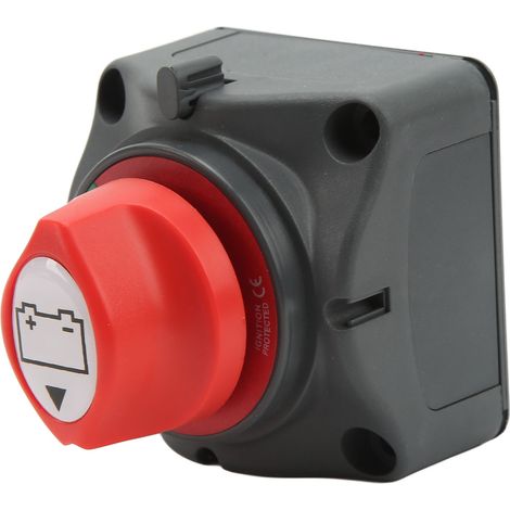 Disjoncteur de batterie 12-48V adapté aux navires, automobiles, camping-cars, véhicules tout-terrain et véhicules polyvalents interrupteur d'isolement étanche en cuivre. (1/5)