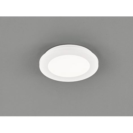 Camillus Runde Deckenleuchte Led Dimmbar Weiß IP44 Ø17 cm Trio Lighting (1/5)