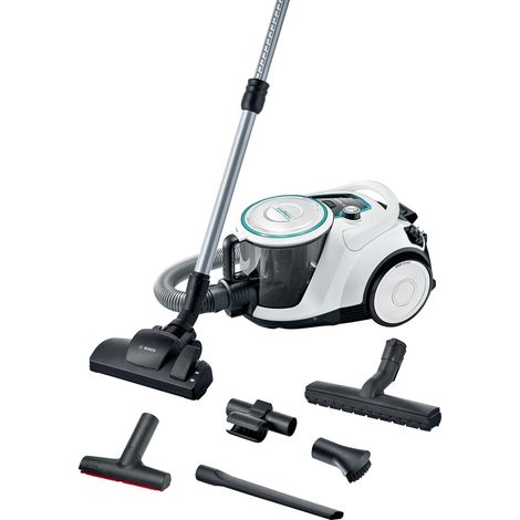 Bosch beutelloser Staubsauger GS41  Serie 6, weiß  Staubsauger ohne Beutel  Beutellos (1/5)