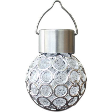 Lot de 2 lampes solaires LED multicolores changeantes à suspendre étanches pour jardin, terrasse, cour, allée, fête, vacances, décoration
