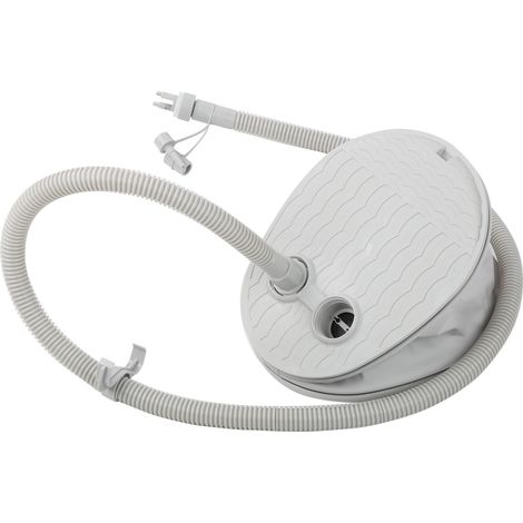 Pompe à air XL gonfleur portable avec 3 buses de connexion pour bateaux gonflables (1/5)