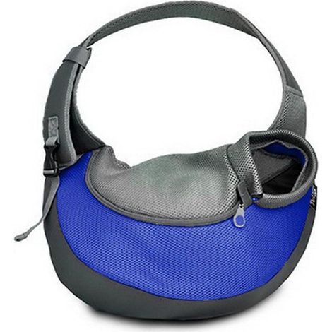 Sac de transport en toile pour petits animaux (chiens et chats) - Sac bandoulière pour les voyages et le transport (1/5)