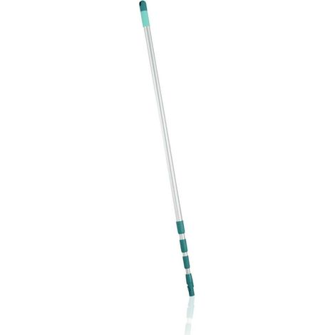 Leifheit – Manche télescopique 145-400 cm – Longueur réglable – Compatible Click System – 41523