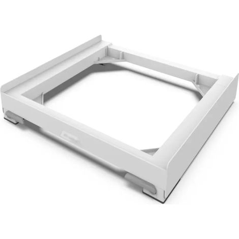 base antivibrazione peer lavatrice e asciugatrice con ruote e freni meliconi "move style" bianco 61,4x57x9,5 cm (1/4)