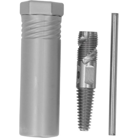 [JAMAIS UTILISÉ]Extracteur de vis endommagées 1/2 pouce en acier au manganèse 65, extracteur de vis tordues multifonction, extracteur de fils cassés pour la réparation de tuyaux d'eau, rainure hélicoï (1/5)