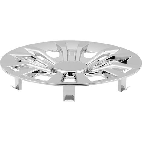 Enjoliveur de Jante de Voiturette de Golf Chromé en Plastique, Couvre-Roue Décoratif 8 Pouces pour Parcours de Golf, Protège Les Roues des Débris (1/5)