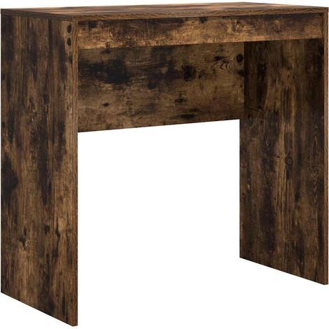 Maison Exclusive - Schreibtisch Geräucherte Eiche 80 x 40 x 76 cm