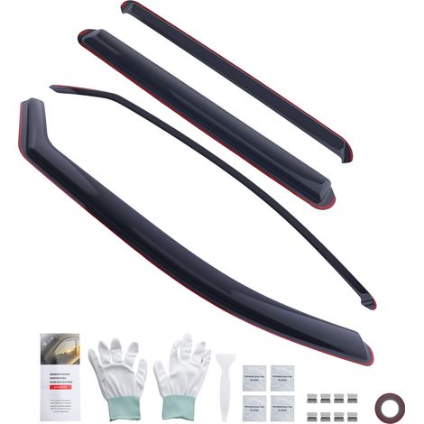 4pcs Acrylic Wind Deflectors for Volvo XC90 2003-2015 5-Door Window Guards (1/5)