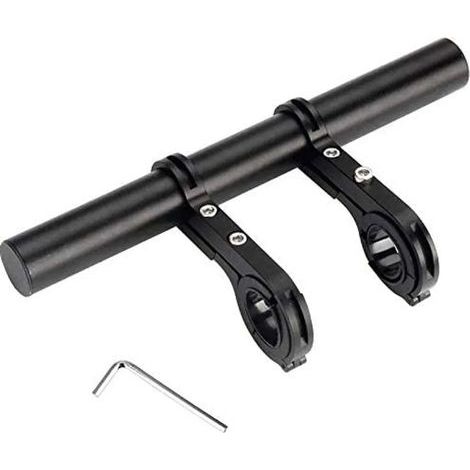 Lenkerverlängerung für Fahrräder, doppelte Verlängerung für Mountainbike-Lenker, kompatibel mit Taschenlampen, Smartphones und GPS-Geräten (1/5)