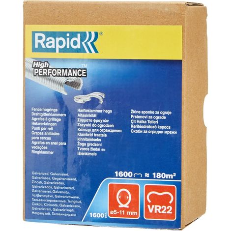 Galvanized VR22 Rapid Mesh Staple Gun with 215 Staples (1/3)