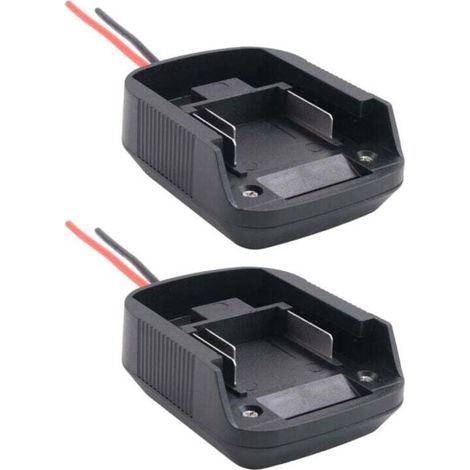 2-teiliger Akkuadapter für 18V Lithium-Elektrowerkzeug-Anschluss-Dockingstation BL1830 BL1840 (1/4)