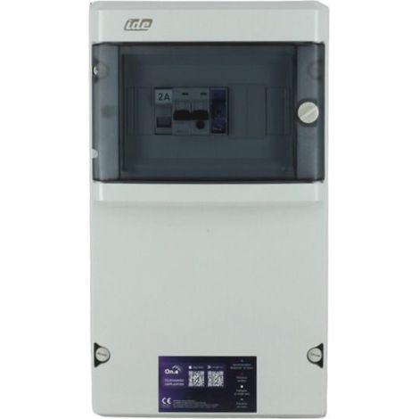 Coffret de filtration piscine 4/6,3 A – Transformateur 100 VA – Indice de protection IP55 – Fabriqué en France – Wa Conception (1/3)