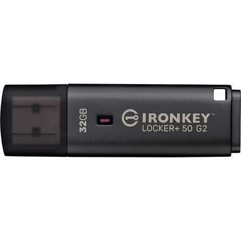 Kingston Technology IronKey 32GB Locker Plus 50 G2, FIPS 197, AES-256 (1/4)
