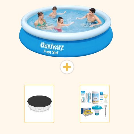 Bestway Bestway Fast Set Ronde - 366x76 cm - 3-pièces  S22653 (1/5)