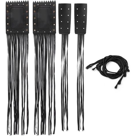 Lot de 2 housses de poignée de guidon de moto universelles (1/5)