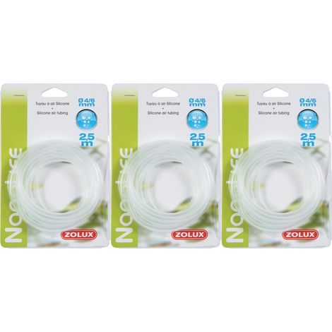 Tuyau à air en silicone 2.50 m (Lot de 3) (1/2)