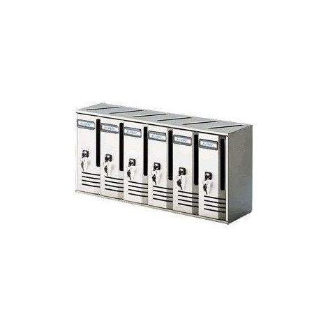 Alubox Cubo C6 Blocchiera Argento (1/6)