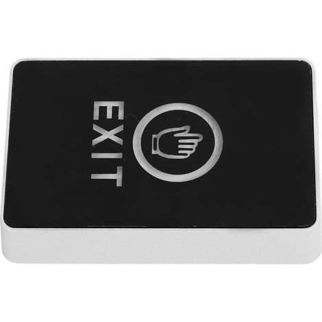 Bouton de sortie pour contrôle d'accès de porte, étanche et résistant à l'usure, facile à installer pour bureaux, écoles et hôpitaux.