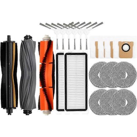 Filtre pour aspirateur brosse pour aspirateur Filtre de brosse pour aspirateur filtre de L20 Ultra / L30 Accessoires Main Side Brosse HEPA Filtre Serpillière Dust Bags Robot Aspirateur pièce détachée (1/5)