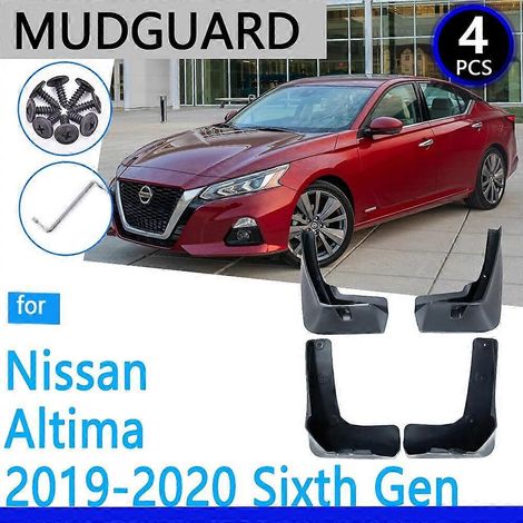 Garde-boue compatibles avec Nissan Altima L34 2019-2020 6ème génération - Accessoires auto - Bavettes - Pièces de rechange (1/5)
