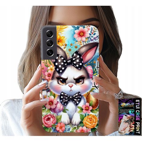Hülle für Samsung Galaxy S22 Plus – Osterhase, Hase, Eier + Glas (1/5)