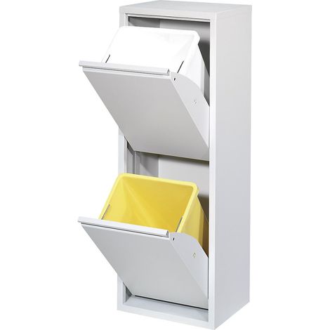 FRANKEL kaiserkraft, Armoire de tri des déchets, 2 seaux