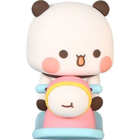 Niedliche Panda-Bärenfigur, Bürodekoration, Tischdekoration, Autodekoration (1/4)