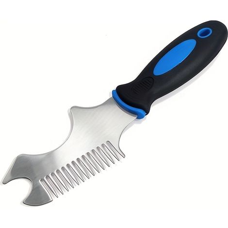 1. Outil de nettoyage pour pinceaux – Poignée antidérapante convient aux pinceaux, rouleaux et couteaux à enduire polyvalents. (1/5)