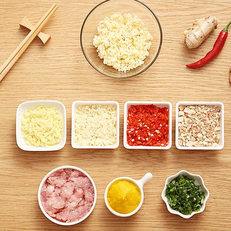 Mini-Knoblauchschneider, Knoblauchpresse, Ingwermühle, Chili-, Obst- und Gemüsemühle, grün (1/5)