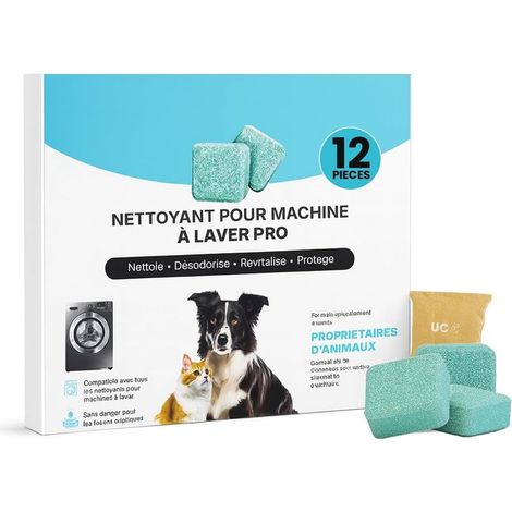 Kolina Nettoyant Machine À Laver Pastilles De Nettoyage Puissantes Pour Éliminer Odeurs, Moisissures, Bactéries Et Poils D’Animaux Compatible Avec Tous Les Lave-Linges (1/5)