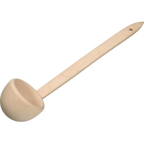KOTARBAU Louche de cuisine en bois 38 cm (1/5)