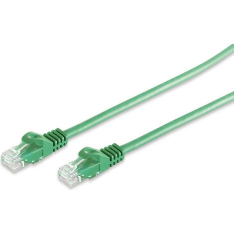 S-IMPULS câble RJ45 CAT 7 brut U/UTP, vert, 10 m
