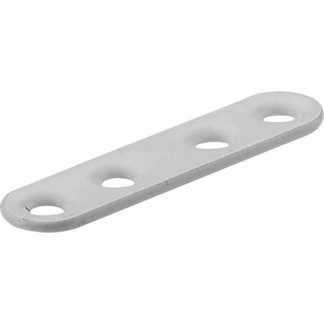 HETTICH 1 patte d'assemblage acier époxy HETTICH, l.80 mm