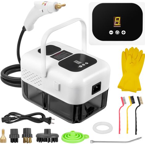 Nettoyeur vapeur portable 1200ml 2500W, polyvalent pour toute la maison (1/5)