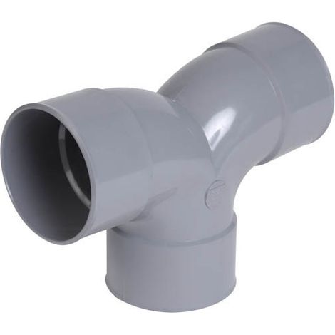 COUDE DOUBLE PARALLÃLE D 63MM FEMELLE-FEMELLE à 87°30 EN PVC  NICOLL - OL88 (1/2)
