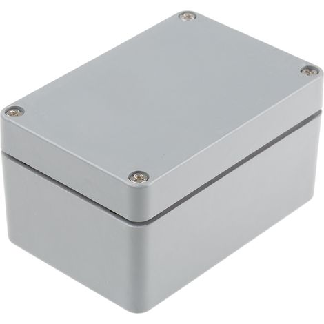 Boîtier RS PRO en PET, 110 x 75 x 55mm, Gris IP66 ( Prix pour 1 ) (1/2)